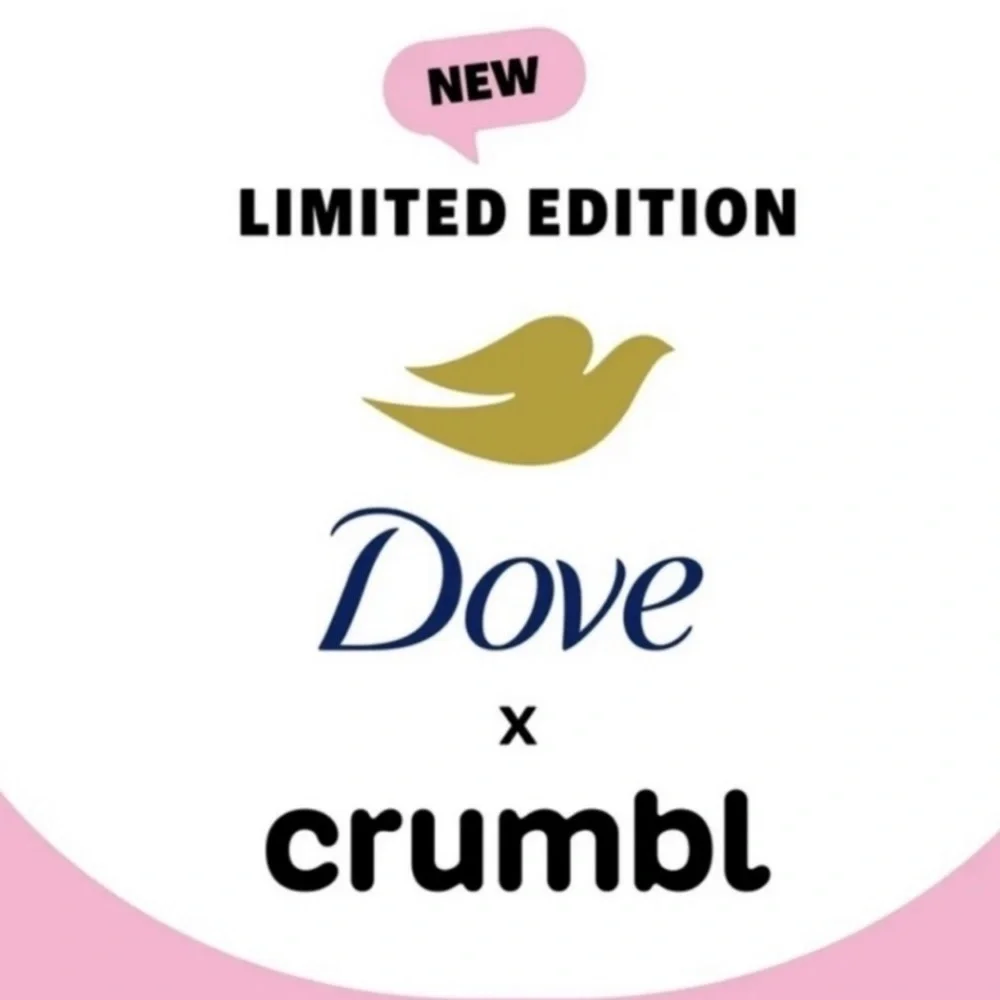 Limited Edition Dove X Crumbl Lemon 🍋 Glaze  Nourishing Body Wash
